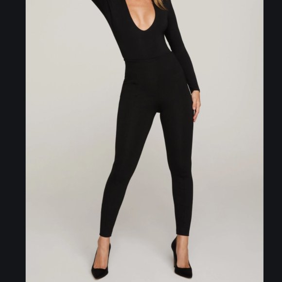 Good American Pants - GOOD AMERICAN/ the ponte boss pant black
